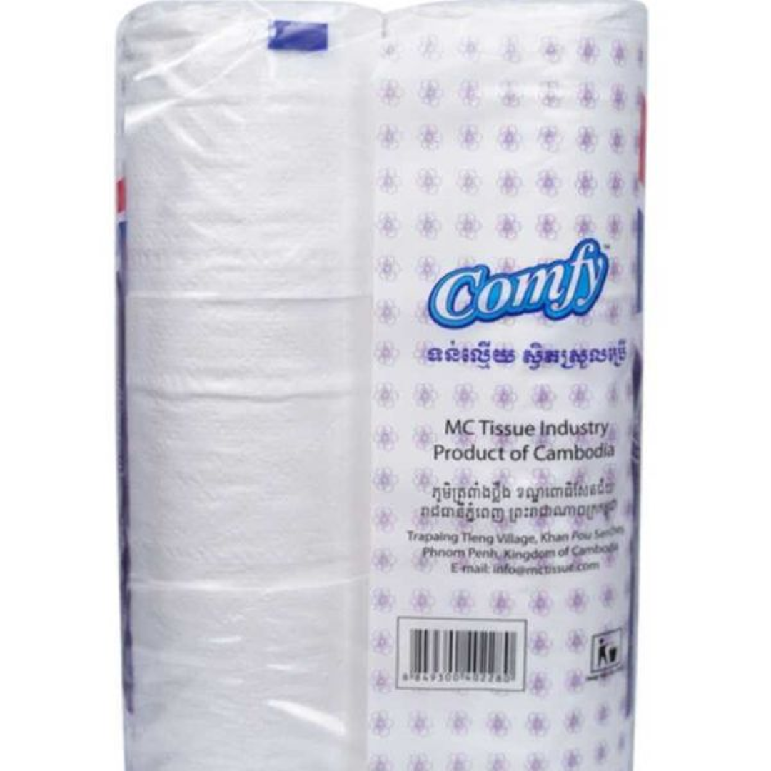 COMFY TOILET TISSUE WHITE 40'S